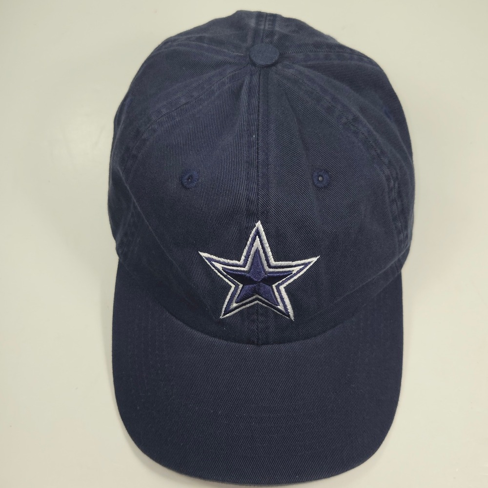 Reebok Dallas Cowboys Hat Navy Blue NFL‎ Star Logo Adjustable Dad Cap One Size